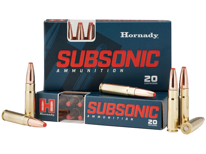 Hornady-Subsonic-Ammunition-300-AAC-Blackout-190-Grain-Sub-X-FTX-Box-of-20-