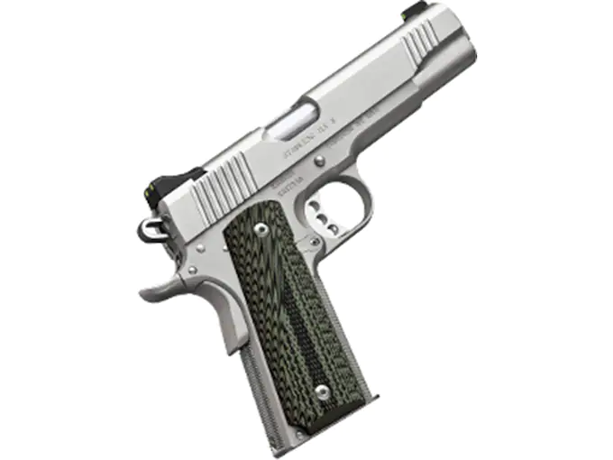 Kimber-Stainless-TLE-II-Semi-Automatic-Pistol-45-ACP-522-Barrel-7-Round-Stainless-Green-and-Black